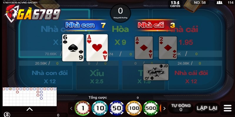 Hướng dẫn chơi baccarat online chi tiết nhất cho game thủ 3 Trong baccarat các thuật ngữ quan trọng gồm nhà con, nhà cái và tie