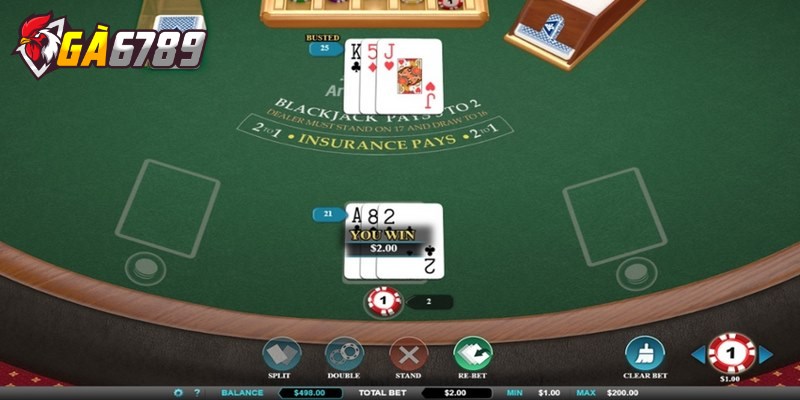 Hướng dẫn chơi Blackjack online dễ thắng nhất hiện nay 2 Để chơi blackjack online hiệu quả, việc nắm rõ quy tắc là điều quan trọng