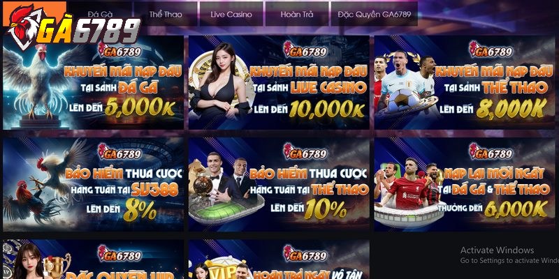 Trang Chủ 56 Hàng ngàn phần quà giá trị từ các sự kiện khuyến mãi GA6789