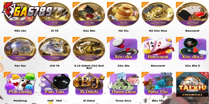 Game bài GA6789 - Sảnh đỏ đen ăn khách nhất làng giải trí 1 Game bài GA6789 là sảnh cược giải trí hàng đầu cho các tín đồ đỏ đen