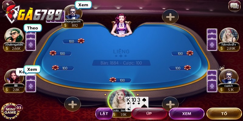 Hướng dẫn chơi Liêng online chi tiết nhất cho tân thủ 3 Kết thúc vòng tố cược thủ hạ bài để xác định kết quả thắng thua