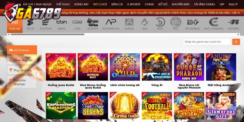 Nổ hũ GA6789 - Nơi game thủ khám phá nhiều slot hay 1 Nổ hũ GA6789 là chuyên mục hội tụ nhiều game quay hũ cực chất