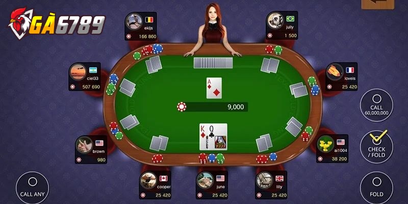 Hướng dẫn chơi Poker online cho người mới cực chuẩn 3 Tham gia poker online game thủ được trải qua 4 vòng cược